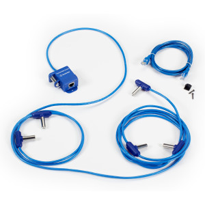 Black Box EME1THS Temperature/Humidity Sensor String, magnetic strips and double sided tape for attachment